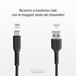 CAVO DATI USB 2.0 1,5M BLK