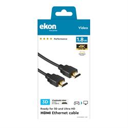 CAVO HDMI 1,8M CONNETT. ALLUM