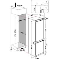 FRIGO COMBI A++ 273LT