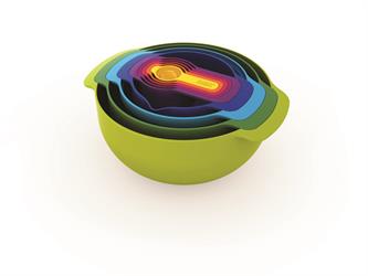 NEST 9 PLUS BOWL SET MULTICOLO