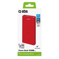 POWER BANK 10000 MAH 2USB RED