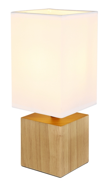 LAMP.TAV.LEGNO NAT 1E27 7W