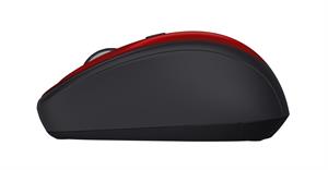 MOUSE WIRELESS COMPATTO RED