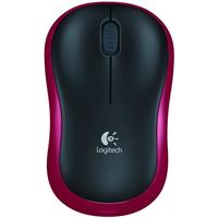 MOUSE WIRELESS M185 RED