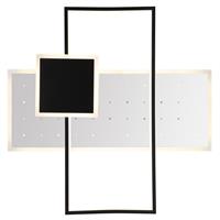 PLAF.MET WHT/BLK 500X500X72MM