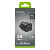 CARICAB.RETE UNIVERS USB BLK