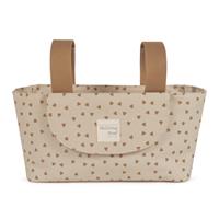 BORSA ORG.CUORI POPPY CANNELLA