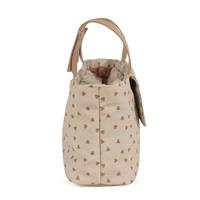 BORSA ORG.CUORI POPPY CANNELLA